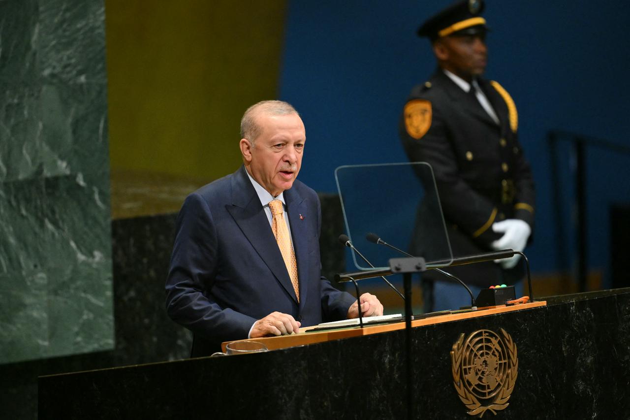 Erdogan calls Gaza 'world's largest children's cemetery' at UN