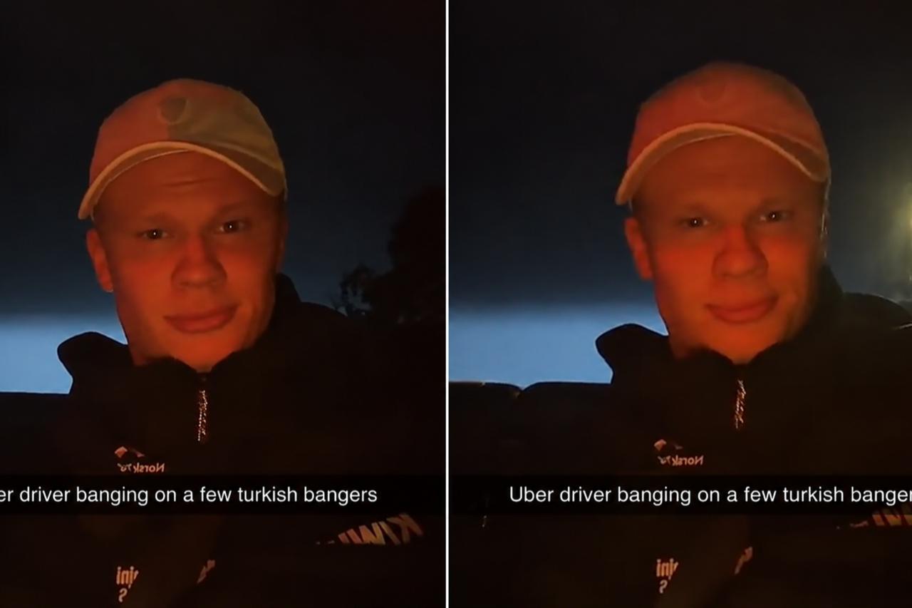Erling Haaland turns heads with Turkish rapper Lvbel C5 song in Uber video Image