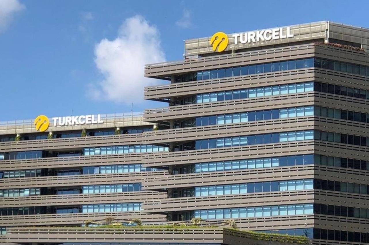 File photo shows Türkiyes leading telecommunication company, Turkcells headquarters in Istanbul, Türkiye. (IHA Photo)