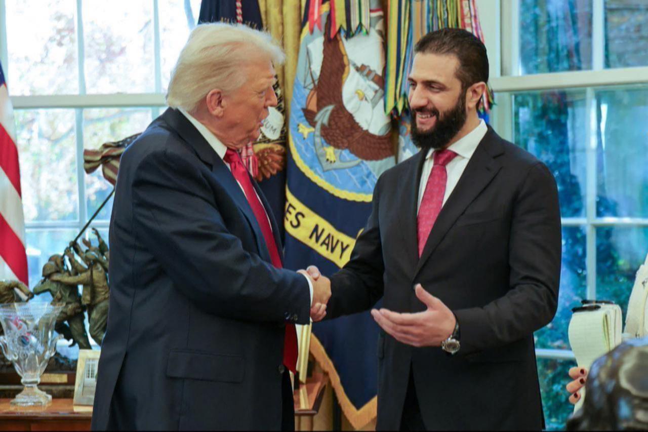 Sharaa says he told Trump to give Israel New Jersey, not Syria’s Golan