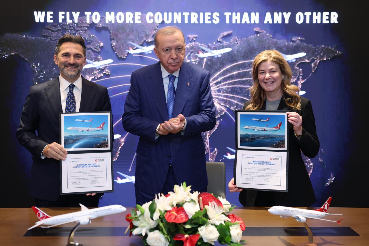 Turkish Airlines finalizes order for up to 150 Boeing 737 MAX jets