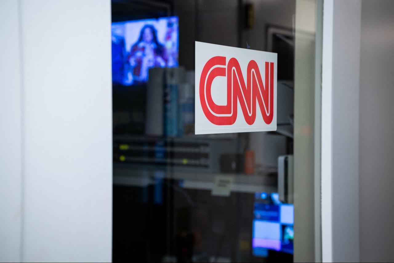 CNN signage on the network's booth in the press area of the White House after journalists with the network were earlier denied entry to the White House grounds, on September 19, 2026 in Washington, DC. (AFP Photo)