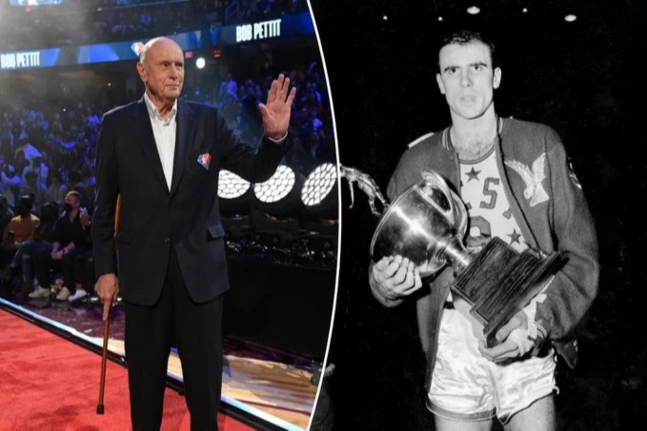 Bob Pettit, basketball's first MVP, dies at 93