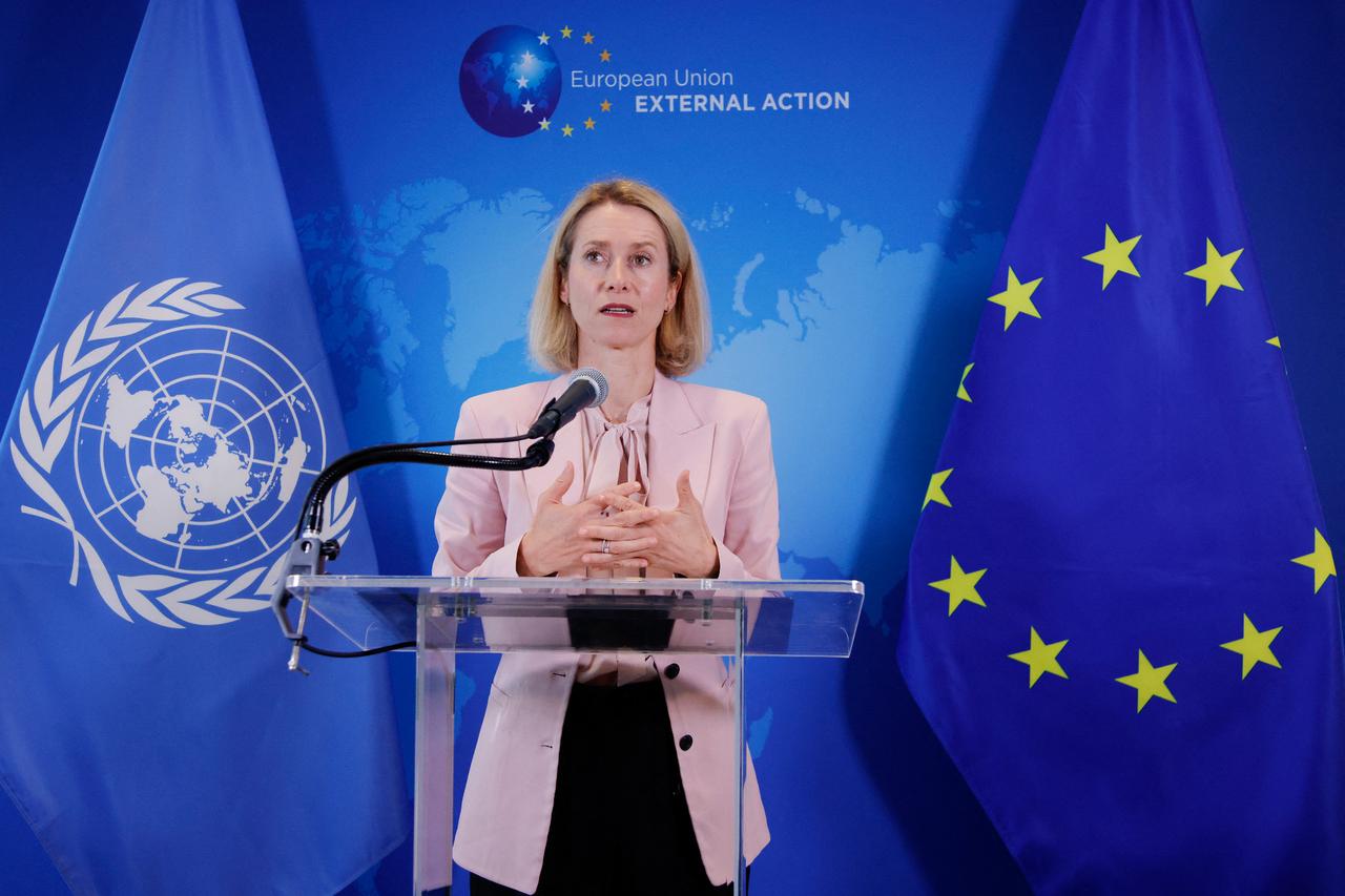 EU's Kallas warns of widening gap between two-state pledges and reality