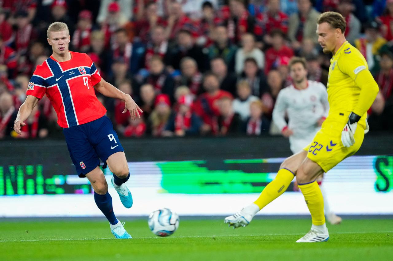 Late goals mark Nations League openers as Haaland scores twice