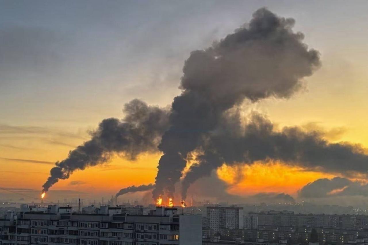 Russia's Novoshakhtinsk refinery goes offline after Ukrainian drone strike Image