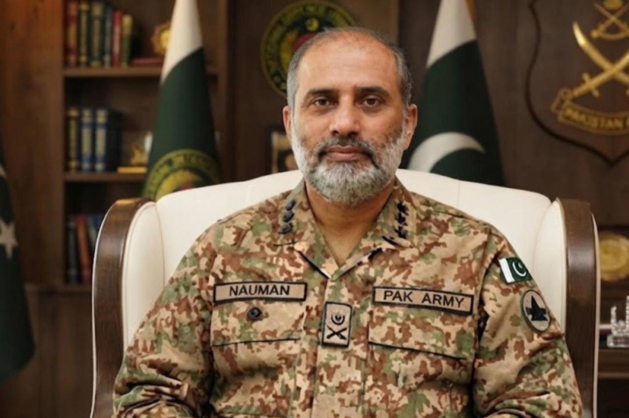 Retired Pakistani Lieutenant General Nauman Mahmood. (Social media photo)