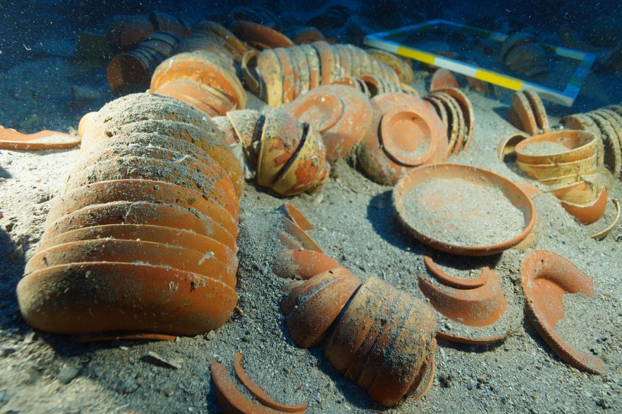 Cicero-linked luxury tableware found in 2,100-year-old shipwreck off Antalya