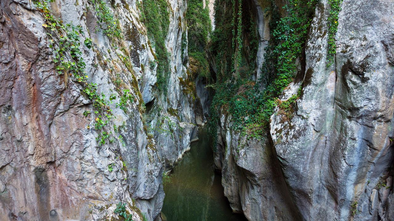 Clear water and rocky walls draw visitors to western Türkiye