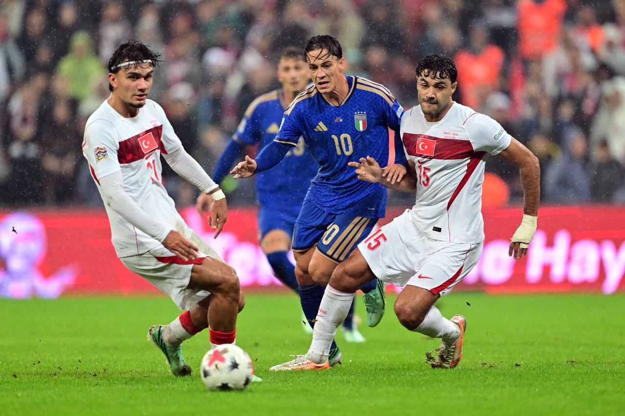 Türkiye suffers 4-1 defeat to Italy in UEFA Nations League