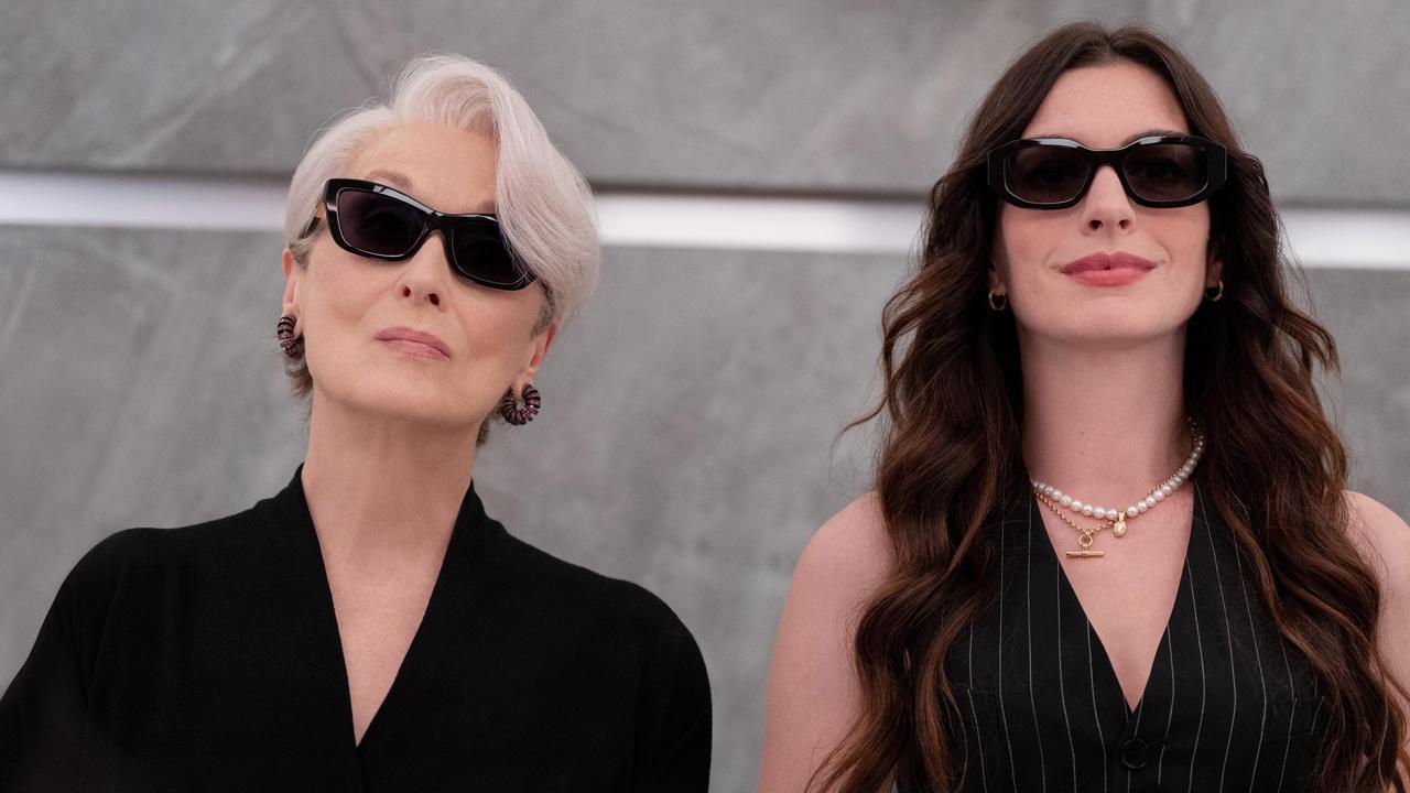 Miranda Priestly and Andy Sachs appear in a still from "The Devil Wears Prada 2," accessed on May 2, 2026. (Courtesy of IMDb)