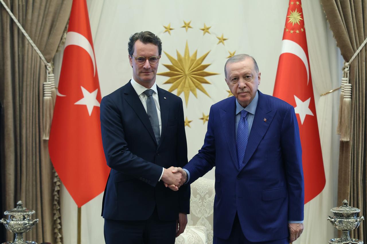 Wust says Erdogan closely tracks German politics after Ankara meeting