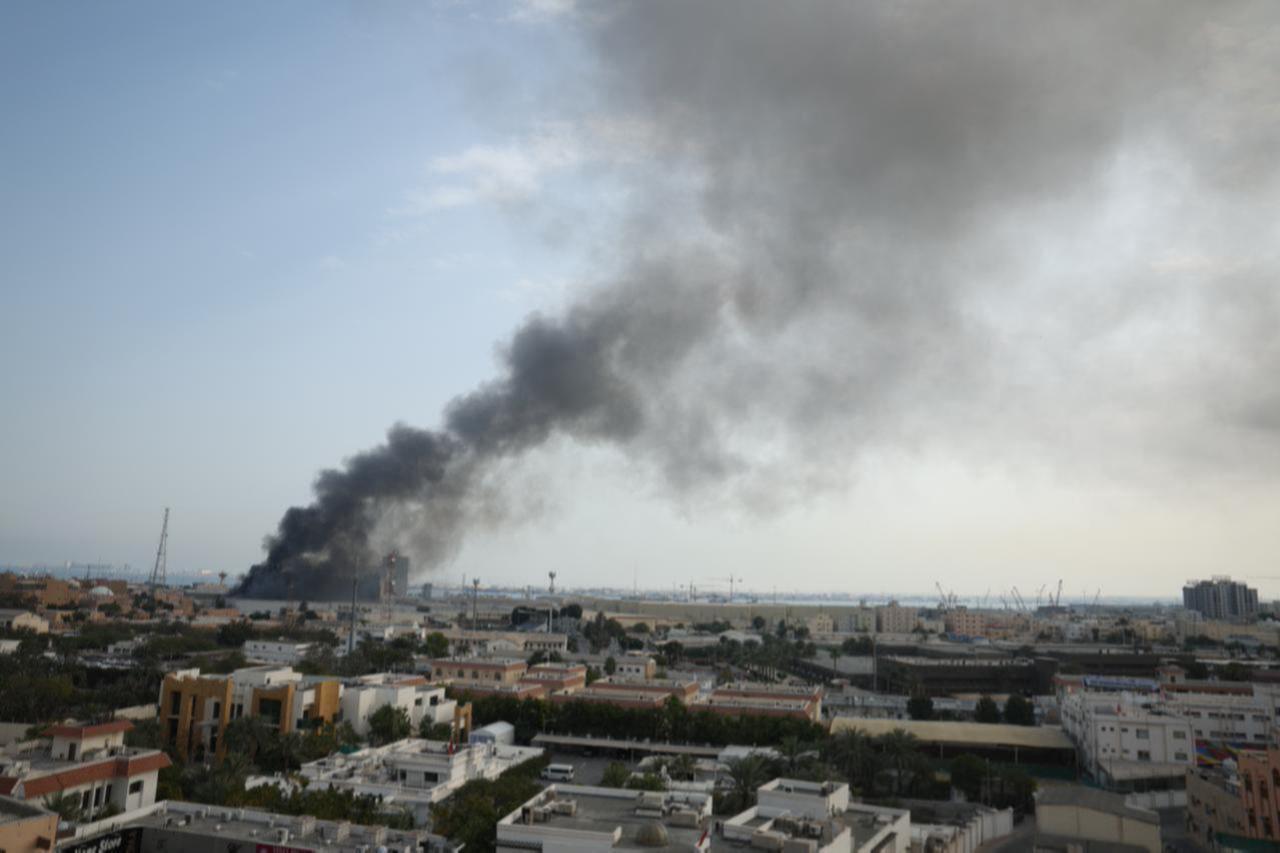 Kuwait says air defenses intercepting missile, drone attacks from Iran