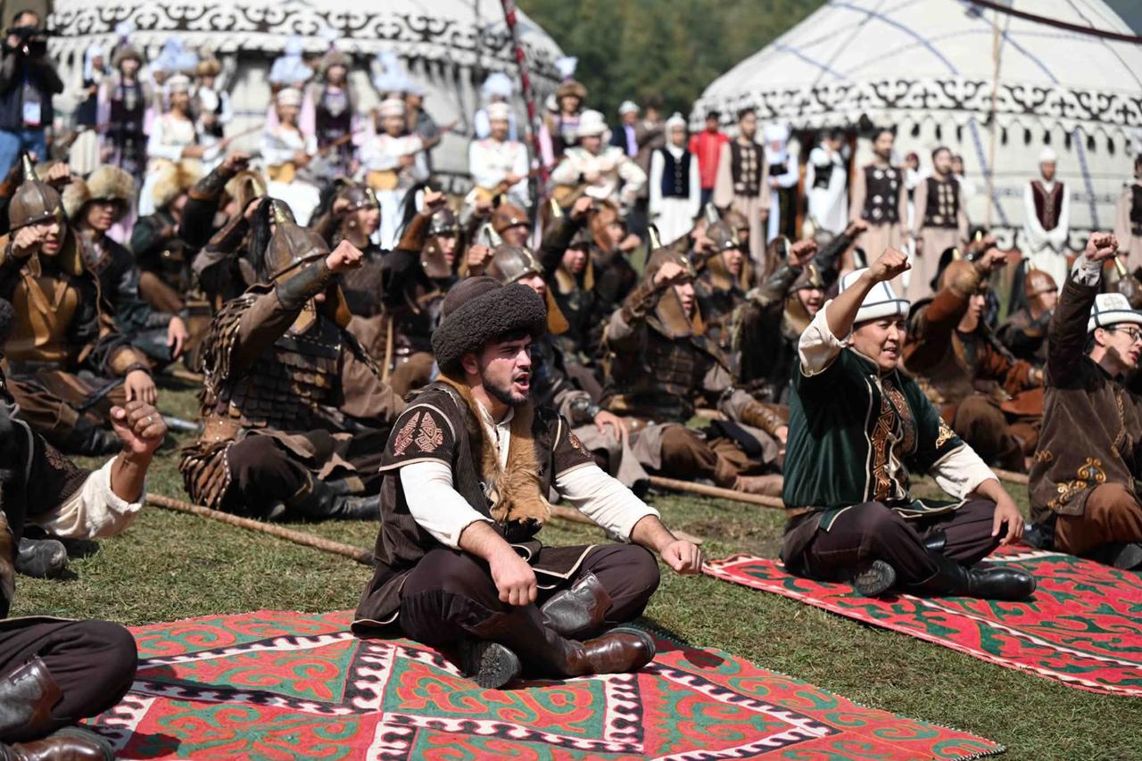 Kyrgyzstan opens World Nomad Games with cultural showcase