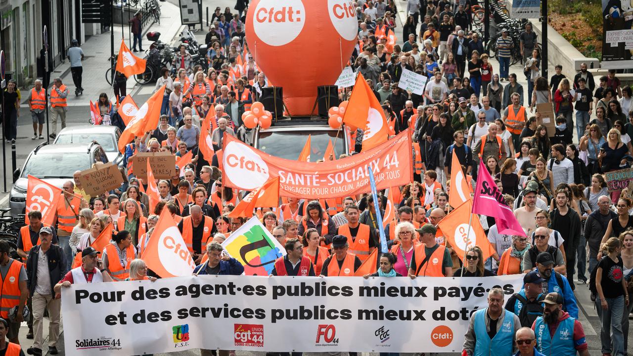 French workers demand higher wages in nationwide strike