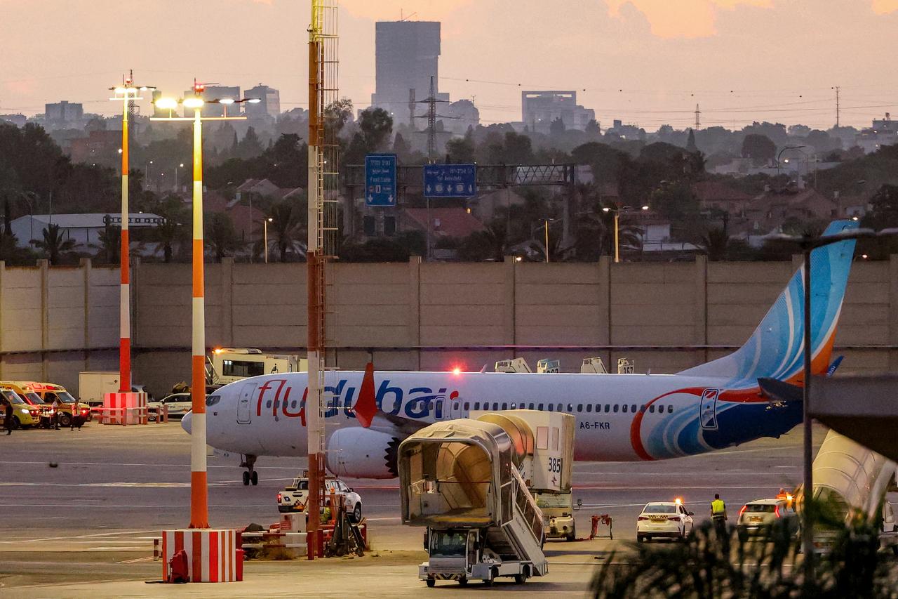 Israel's foreign minister speaks with UAE counterpart after flydubai flight diverted