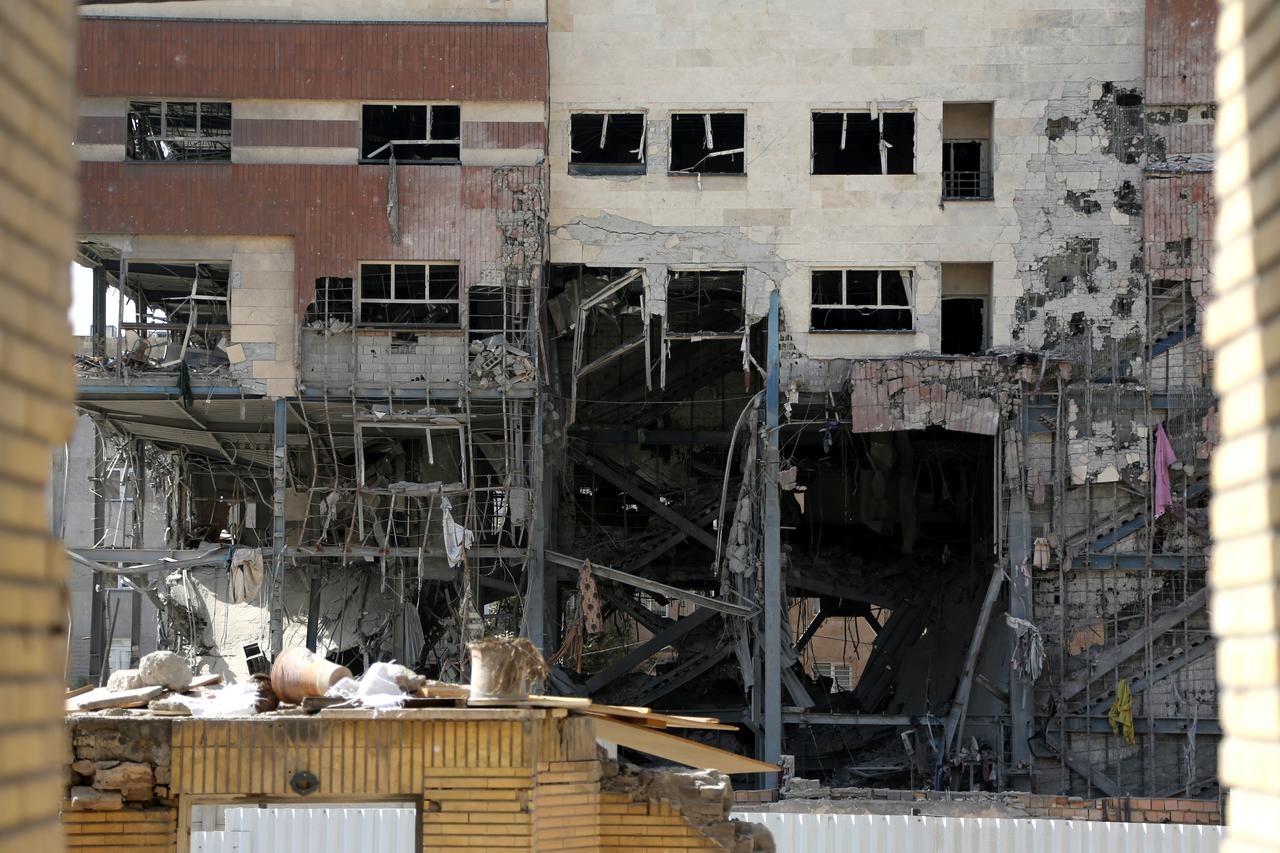 The devastating effects of attacks are seen in eastern Tehran, Iran, amid the ongoing war that began with US and Israeli operations against Iran, on September 03, 2026. (AA Photo)
