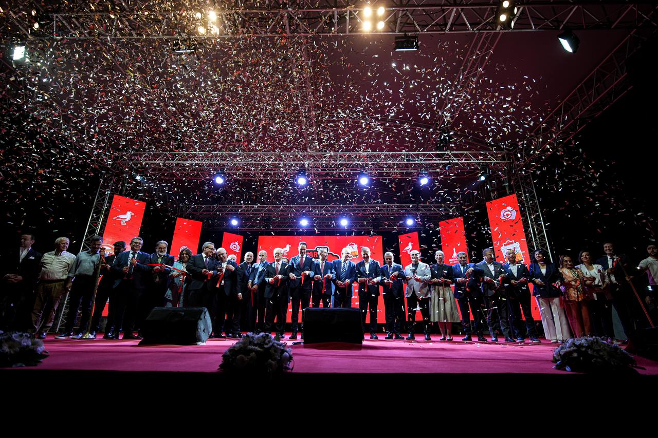 Photo showing part of the opening ceremony of The 95th edition of the Izmir International Fair (IEF). (AA Photo)