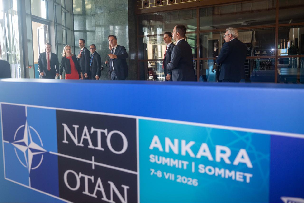 NATO Secretary General Mark Rutte departs following a press conference held as part of the 36th NATO Heads of State and Government Summit in Ankara, Türkiye, July 8, 2026. (AA Photo)