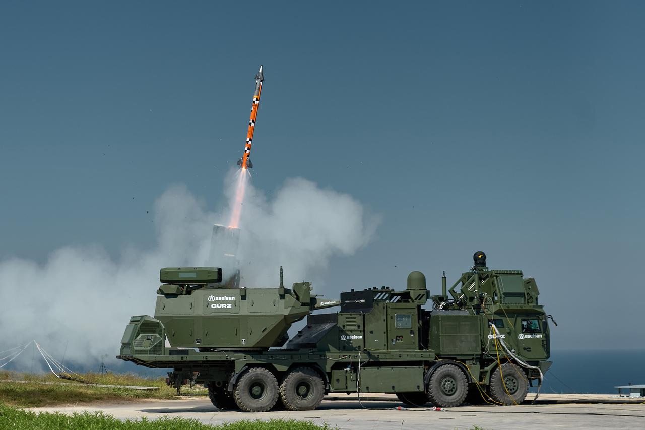 Aselsan's Gurz air defense system begins field trials