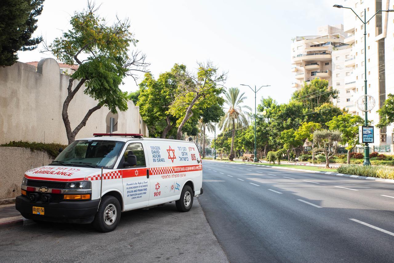 The photo shows a Magen David Adom ambulance on the street near the emergency hospital in Rishon LeZion, Israel, on Aug. 31, 2024. (Adobe Stock Photo)