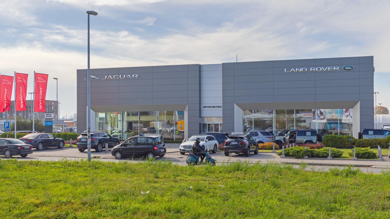 British Motors Company Jaguar and Land Rover Dealership at Belgrade North. (Photo via Adobe Stock)
