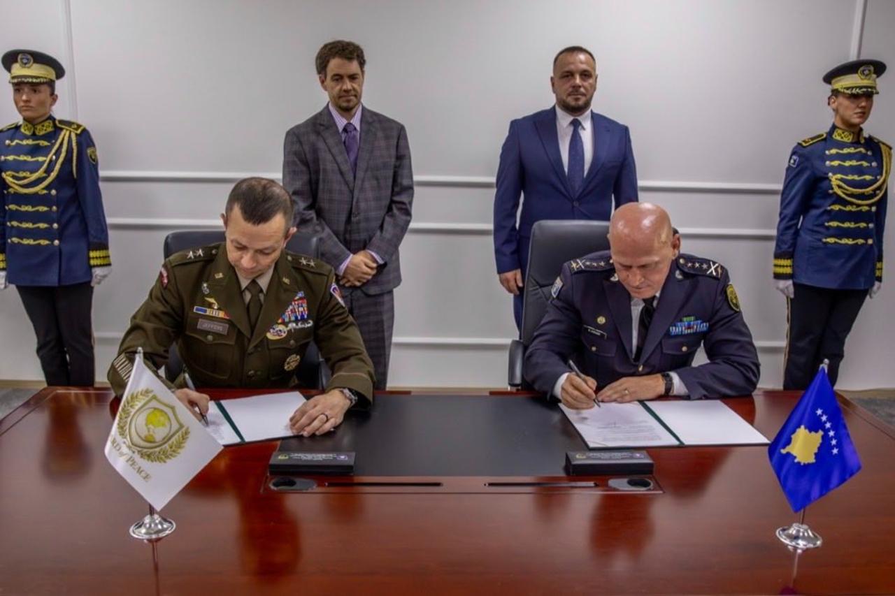 Kosovo signs on as formal partner in Gaza stabilization force