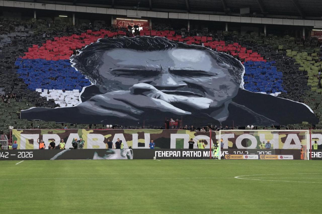 Serbian derby honors convicted war criminal Ratko Mladic despite UEFA sanctions