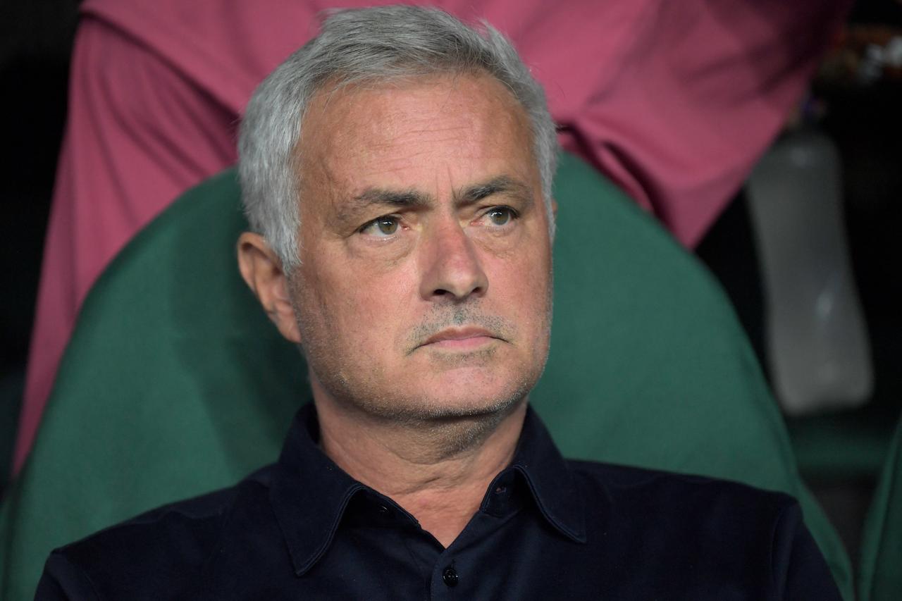Real Madrid's Portuguese coach Jose Mourinho is pictured before the Spanish league football match between Real Betis and Real Madrid CF at La Cartuja Stadium in Seville on September 4, 2026. (AFP Photo)