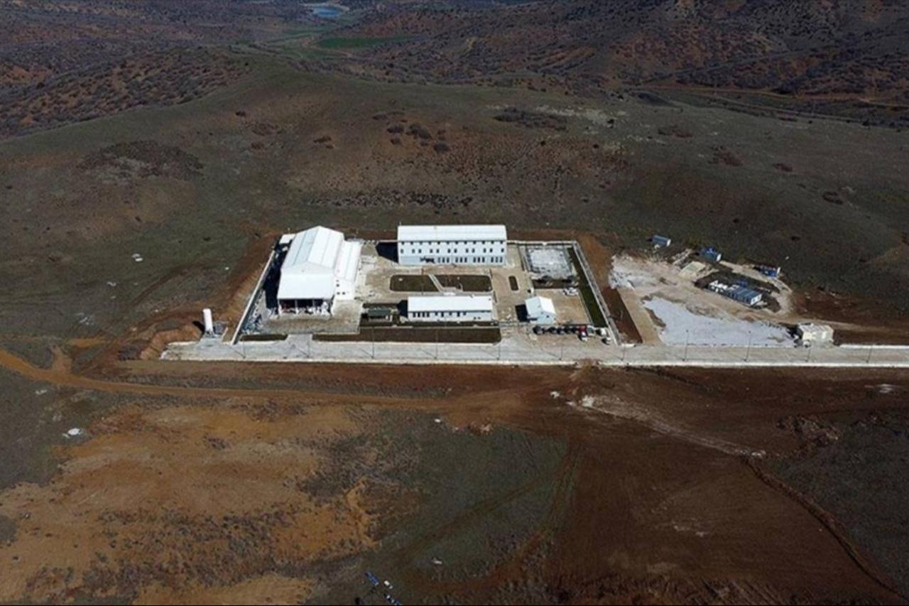 Aerial view of Beylikova rare earth pilot facility in Eskisehir, central Türkiye. (AA Photo)