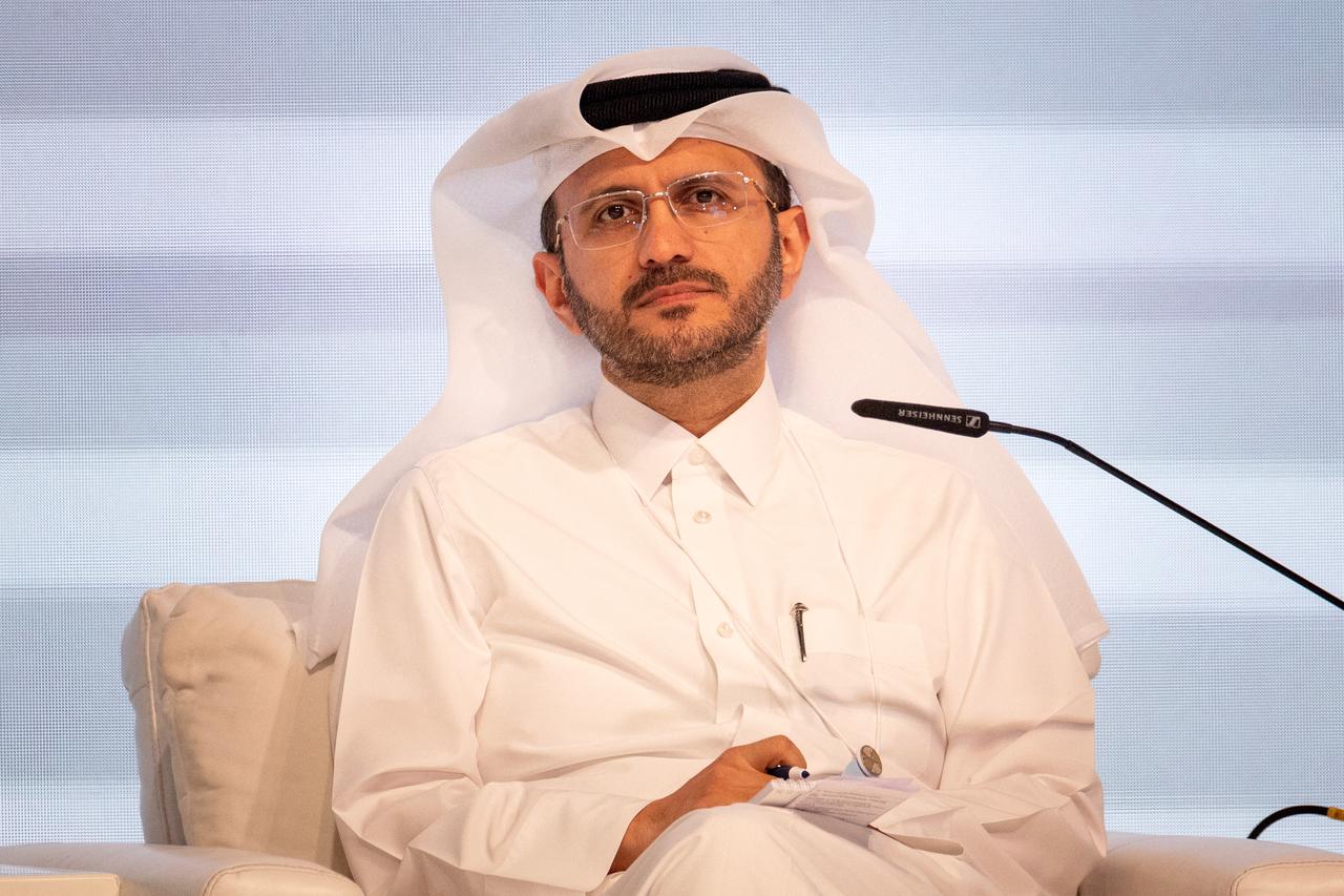 Qatar's Foreign Ministry spokesman and Prime Minister's adviser Majed al-Ansari attends a session at the Hili Forum 2026 in Abu Dhabi, September 7, 2026. (AFP Photo)