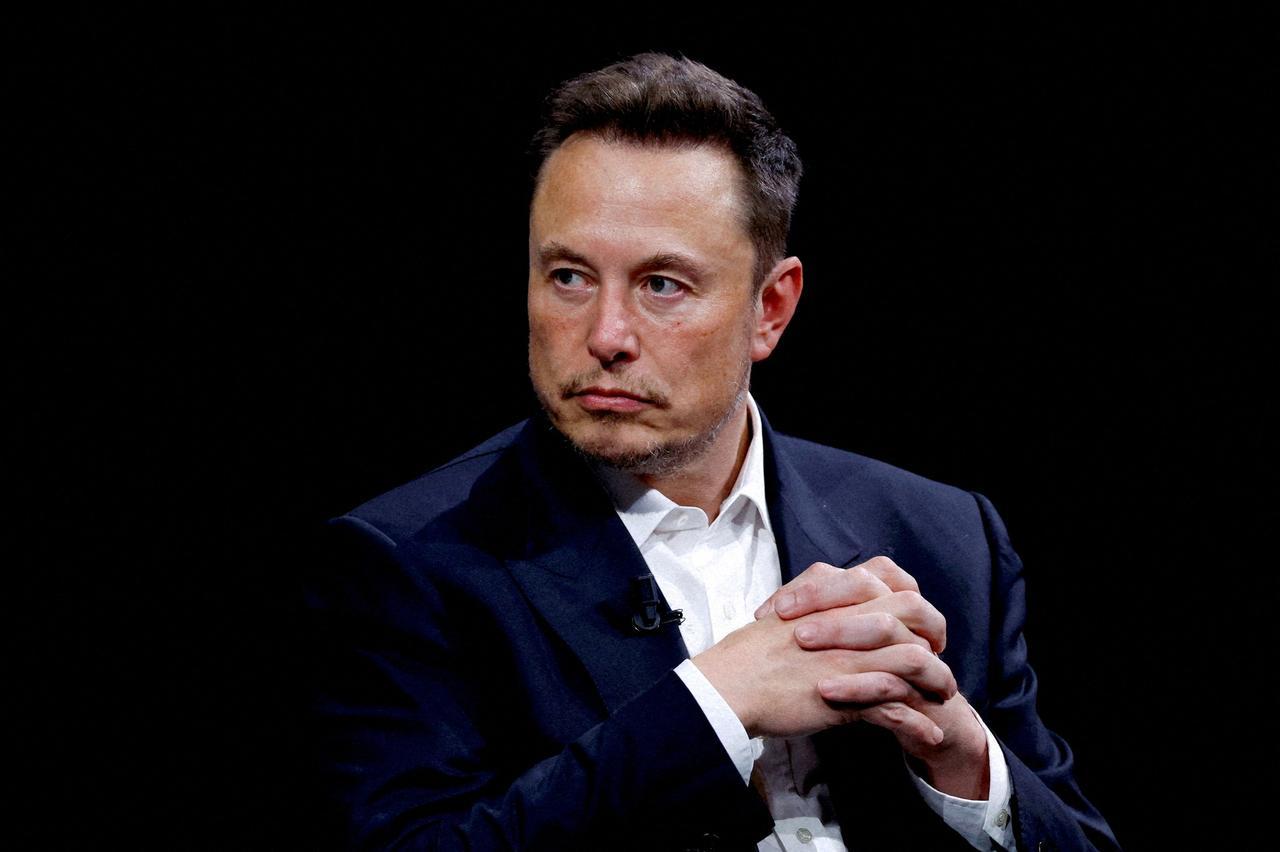 Elon Musk, CEO of SpaceX and Tesla and owner of X, formerly known as Twitter, attends the Viva Technology conference dedicated to innovation and startups at the Porte de Versailles exhibition centre in Paris, France, June 16, 2023. (Reuters Photo)