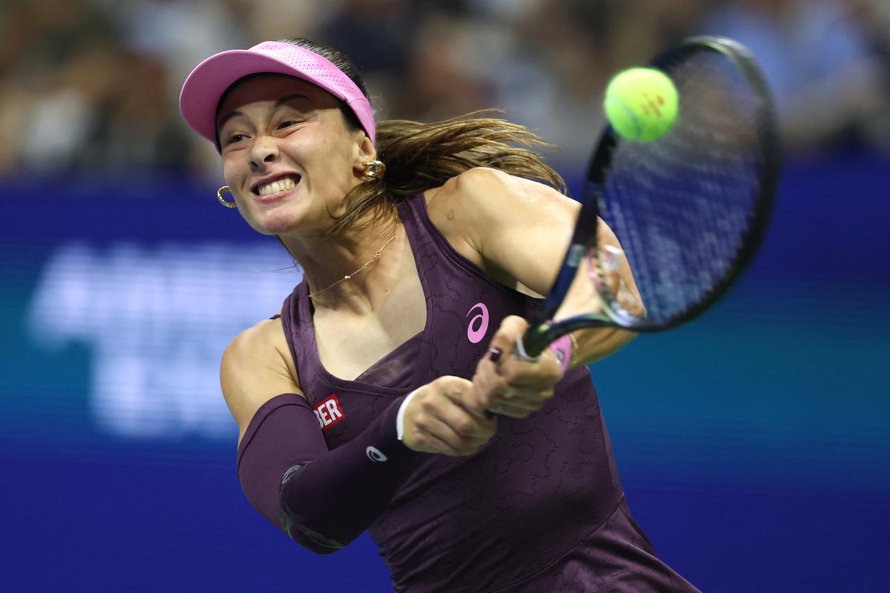 Zeynep Sonmez knocked out of US Open doubles in third round