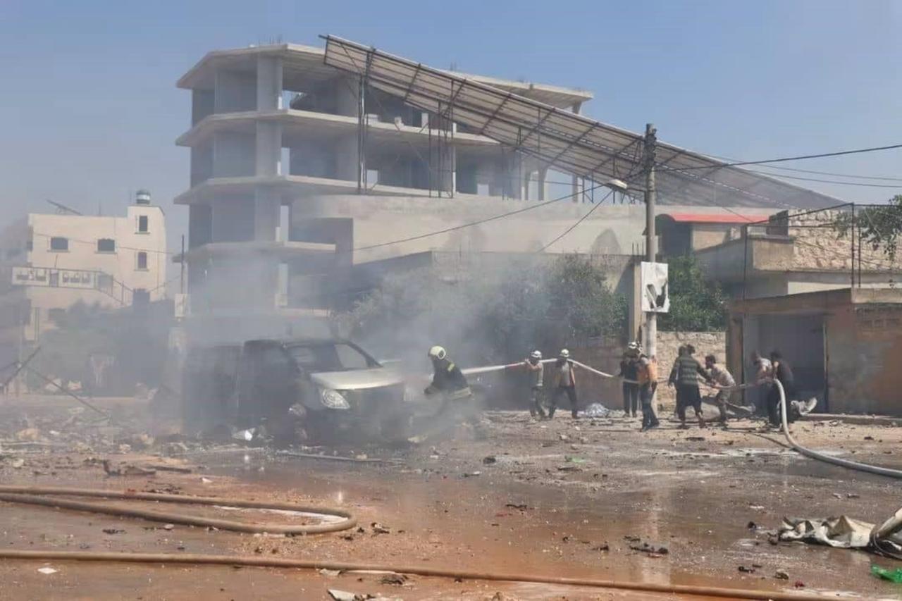 Blast rocks Syria’s Idlib, injures many civilians