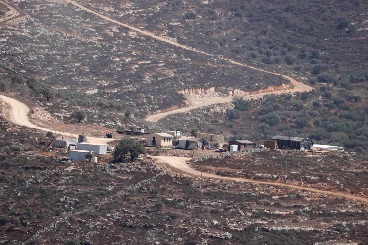 A general view of the area following the Israeli army forces kill a Palestinian in the Usarin area near Nablus in the West Bank, Palestine on September 7, 2026. (AA Photo)