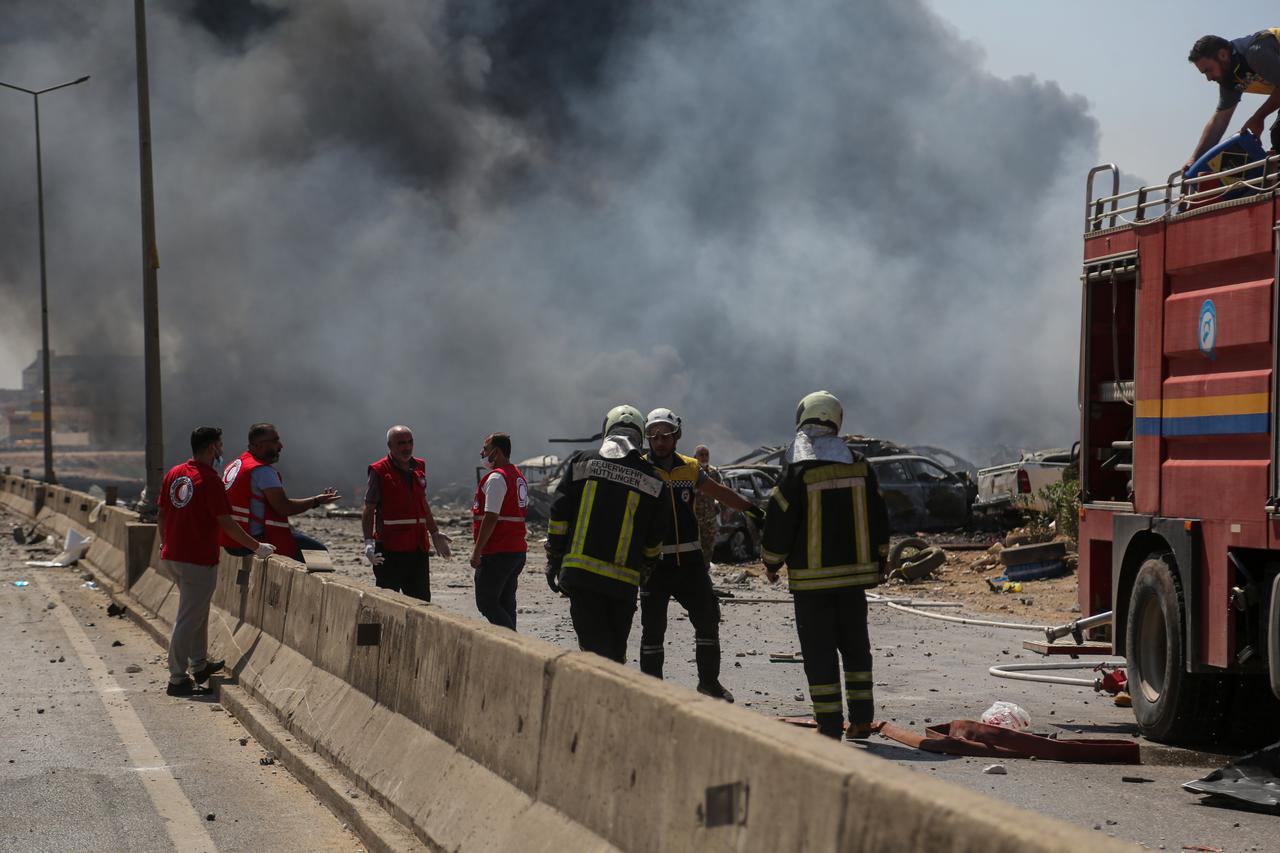 Smoke rises after a powerful explosion, the cause of which has not yet been determined, at a warehouse where war remnant munitions were being collected near the Sarmada district of Idlib province in northwestern Syria on September 09, 2026. (AA Photo)