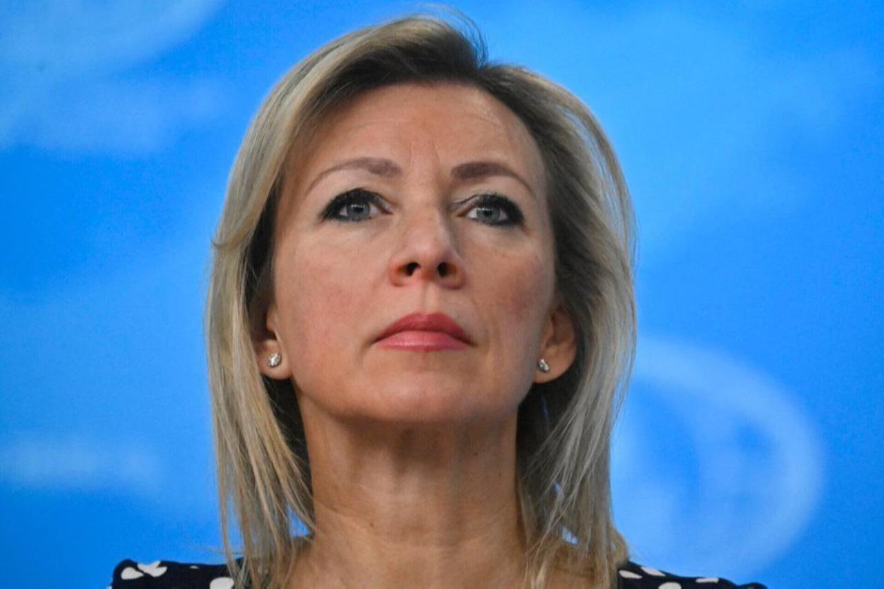 Russian Foreign Ministry spokeswoman Maria Zakharova attends Foreign Minister Sergey Lavrovs annual end-of-year press conference in Moscow on Jan. 18, 2024. (AFP Photo)