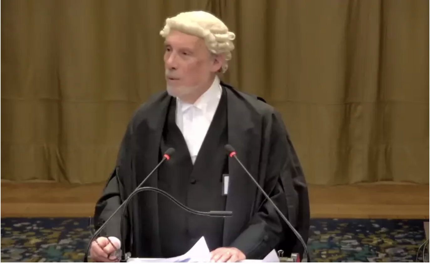 International Law Professor Malcolm Shaw defends Israel.