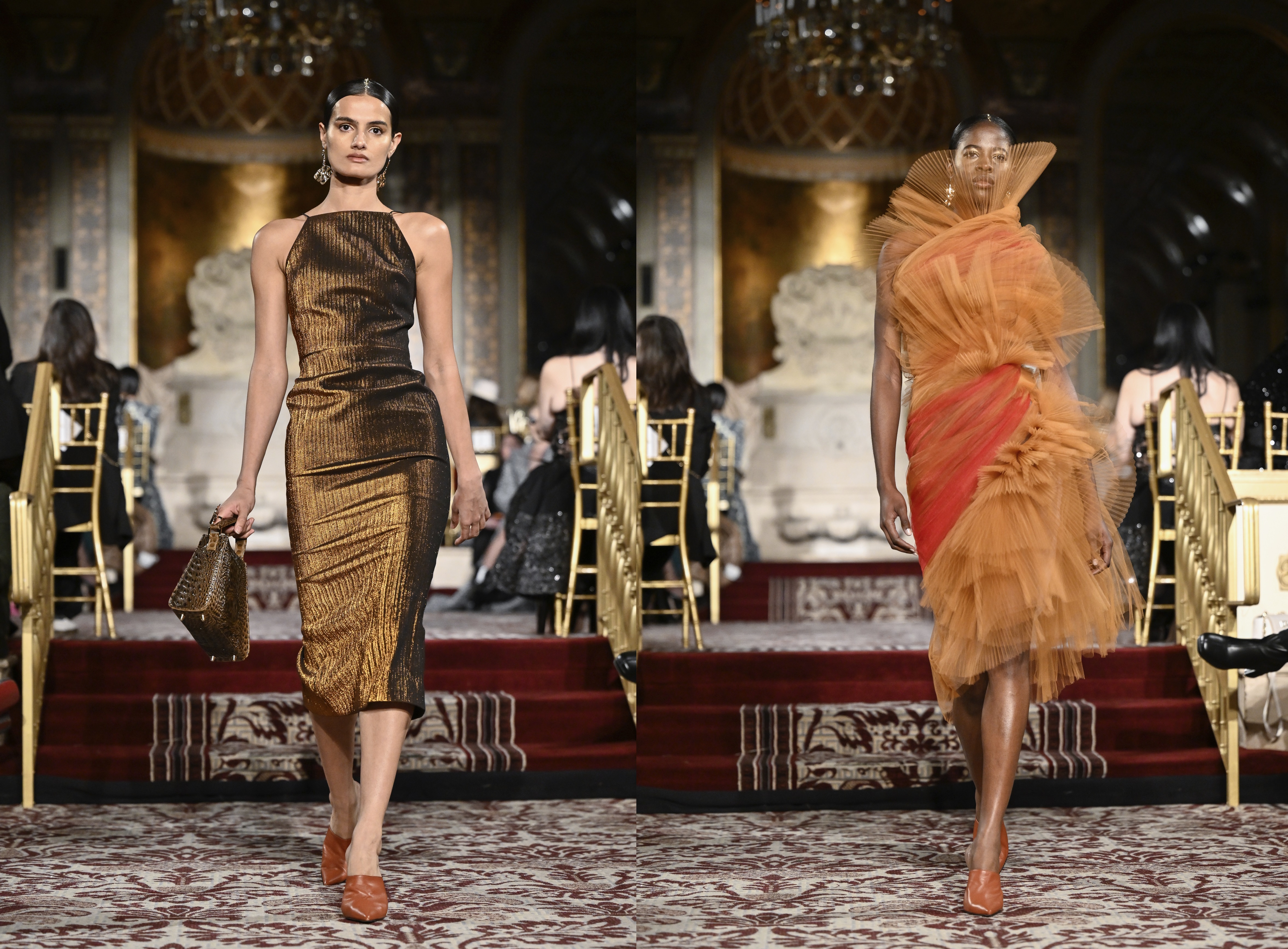 Christian Siriano evokes 'Dune' at premiere of New York Fashion Week