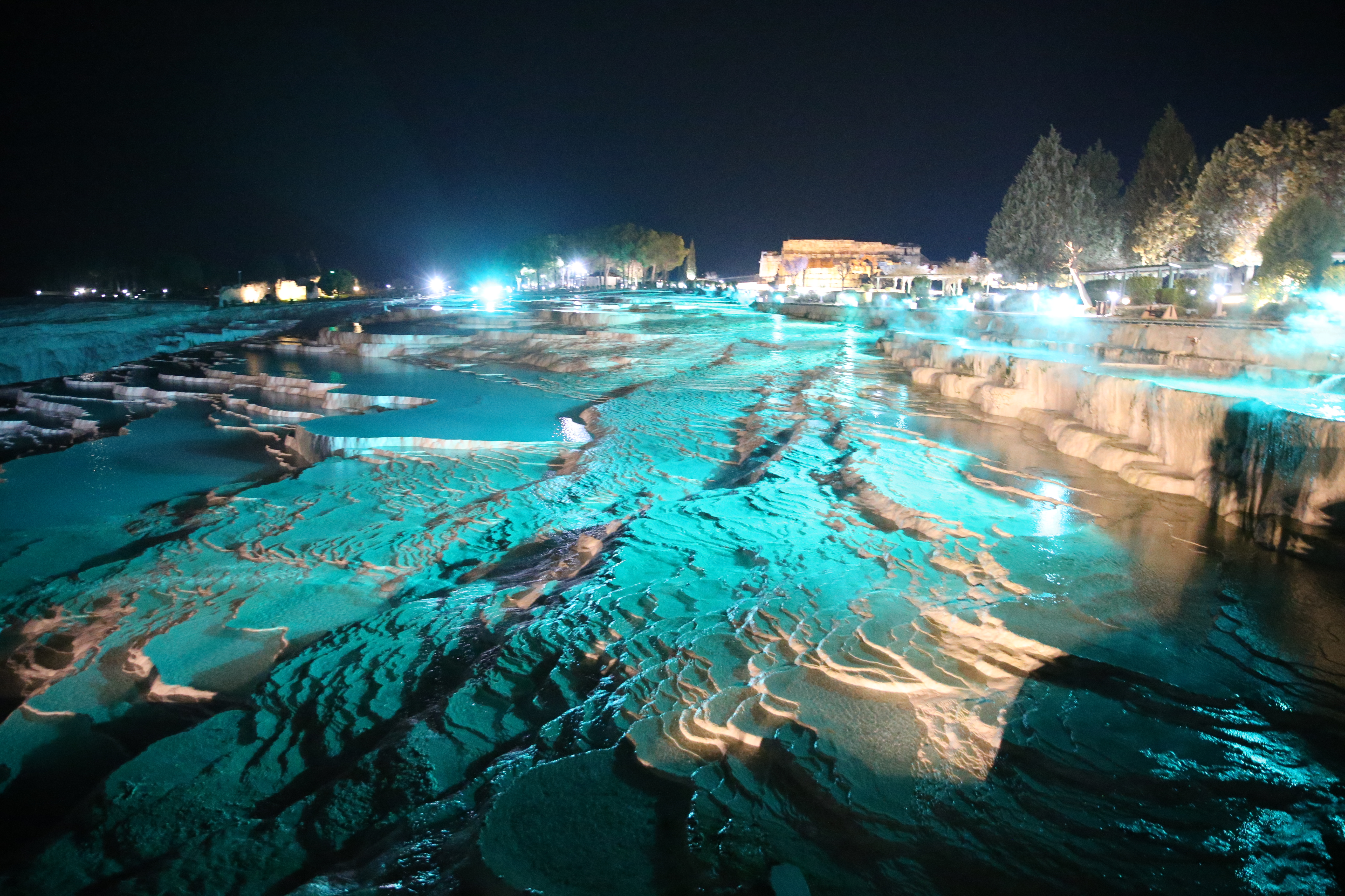 Night museology introduced at ruins of Hierapolis in Denizli
