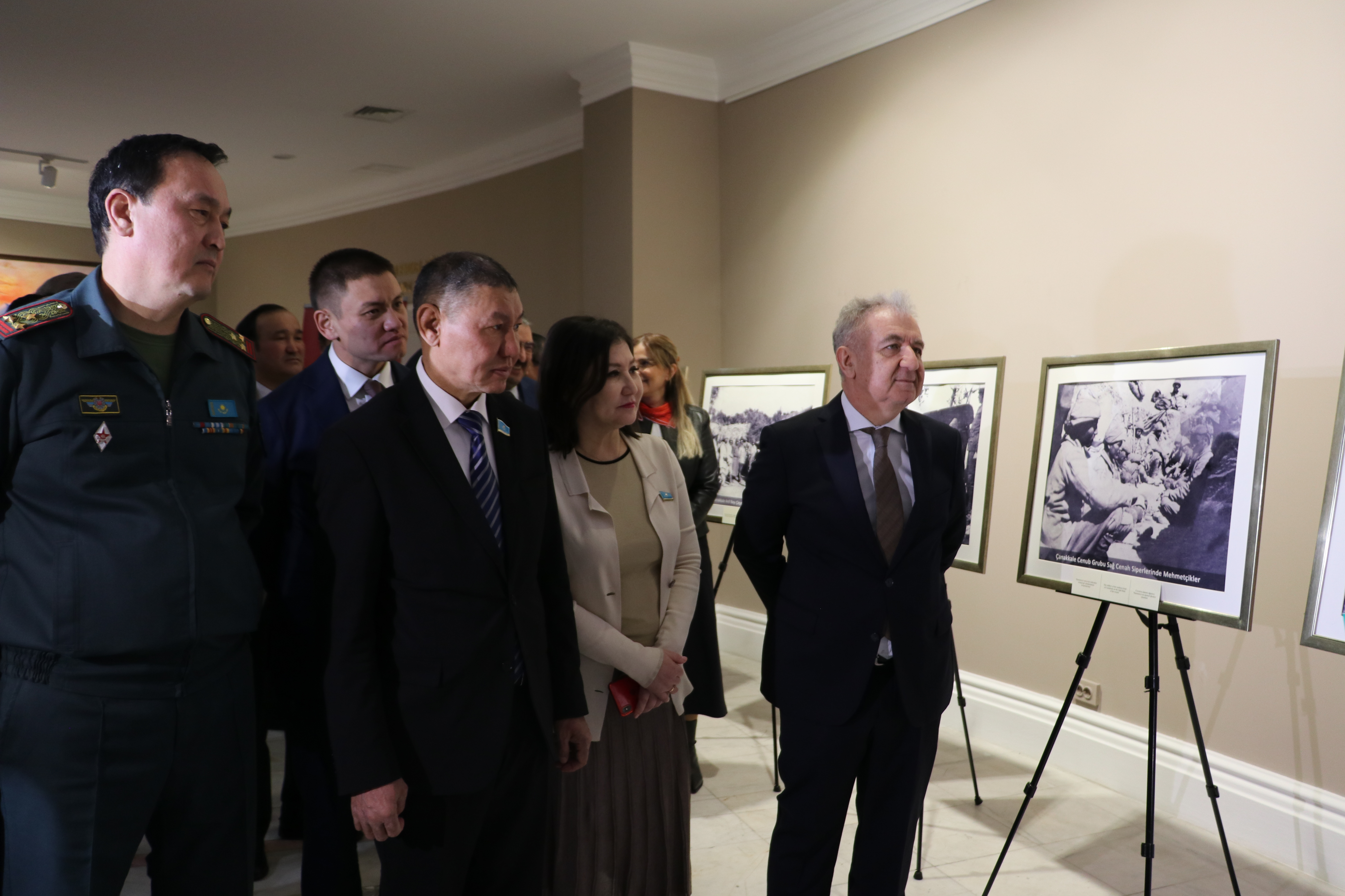 Photography exhibition on Canakkale Victory opens in Kazakhstan
