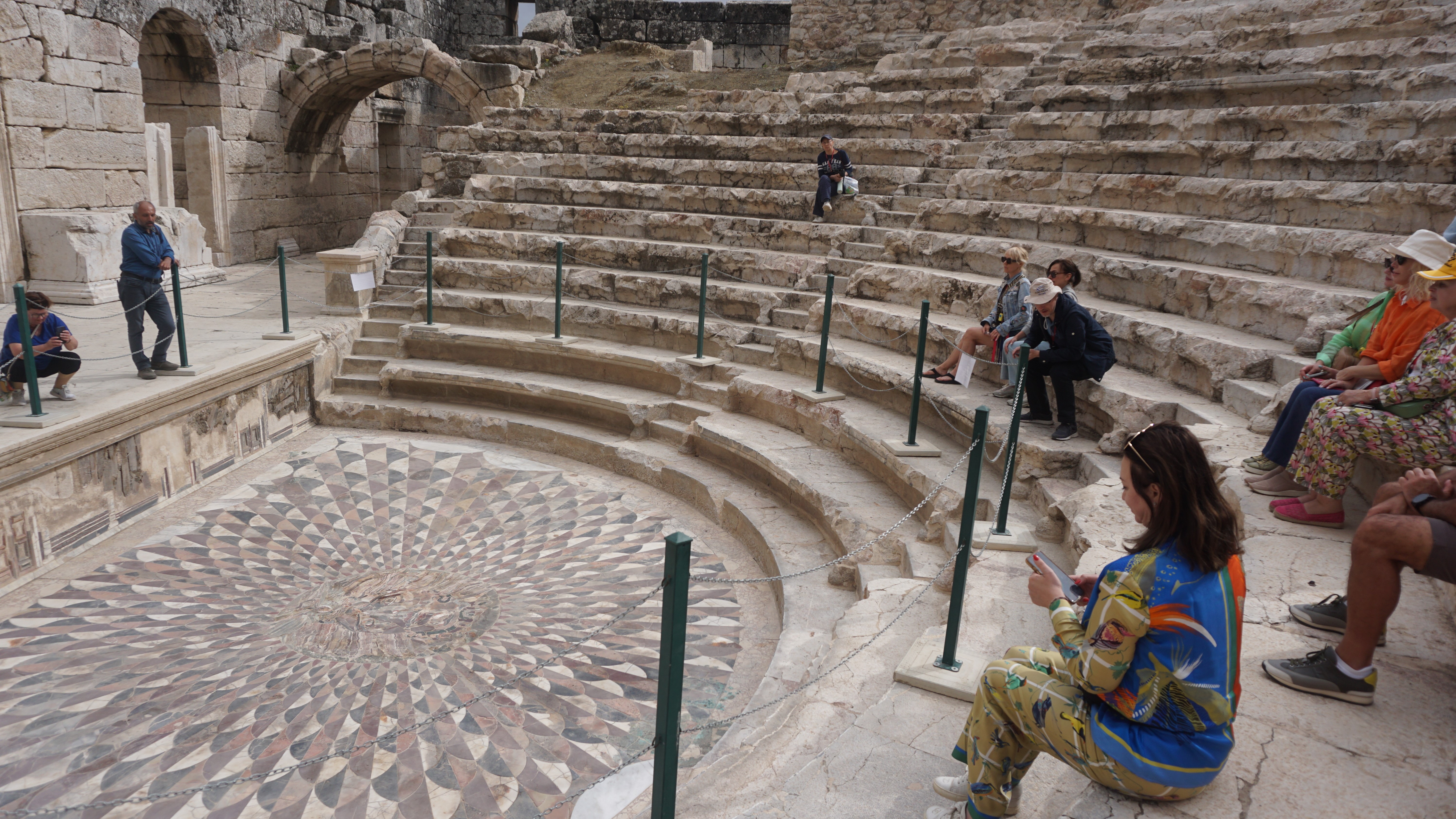 Kibyra Ancient City's famous Medusa mosaic opens season