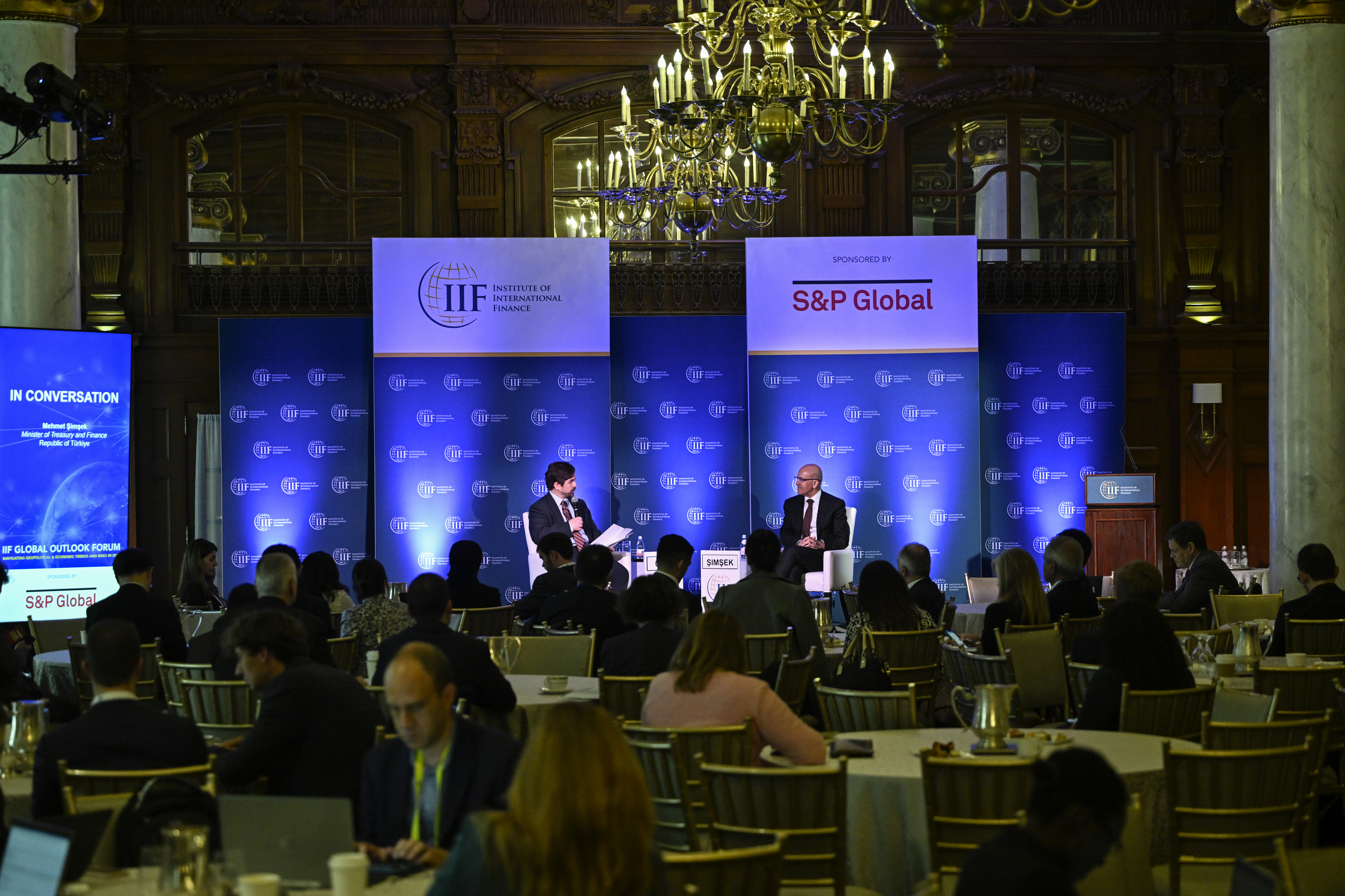 Simsek says market shows confidence in Türkiye at 2024 Global Outlook Forum in Washington