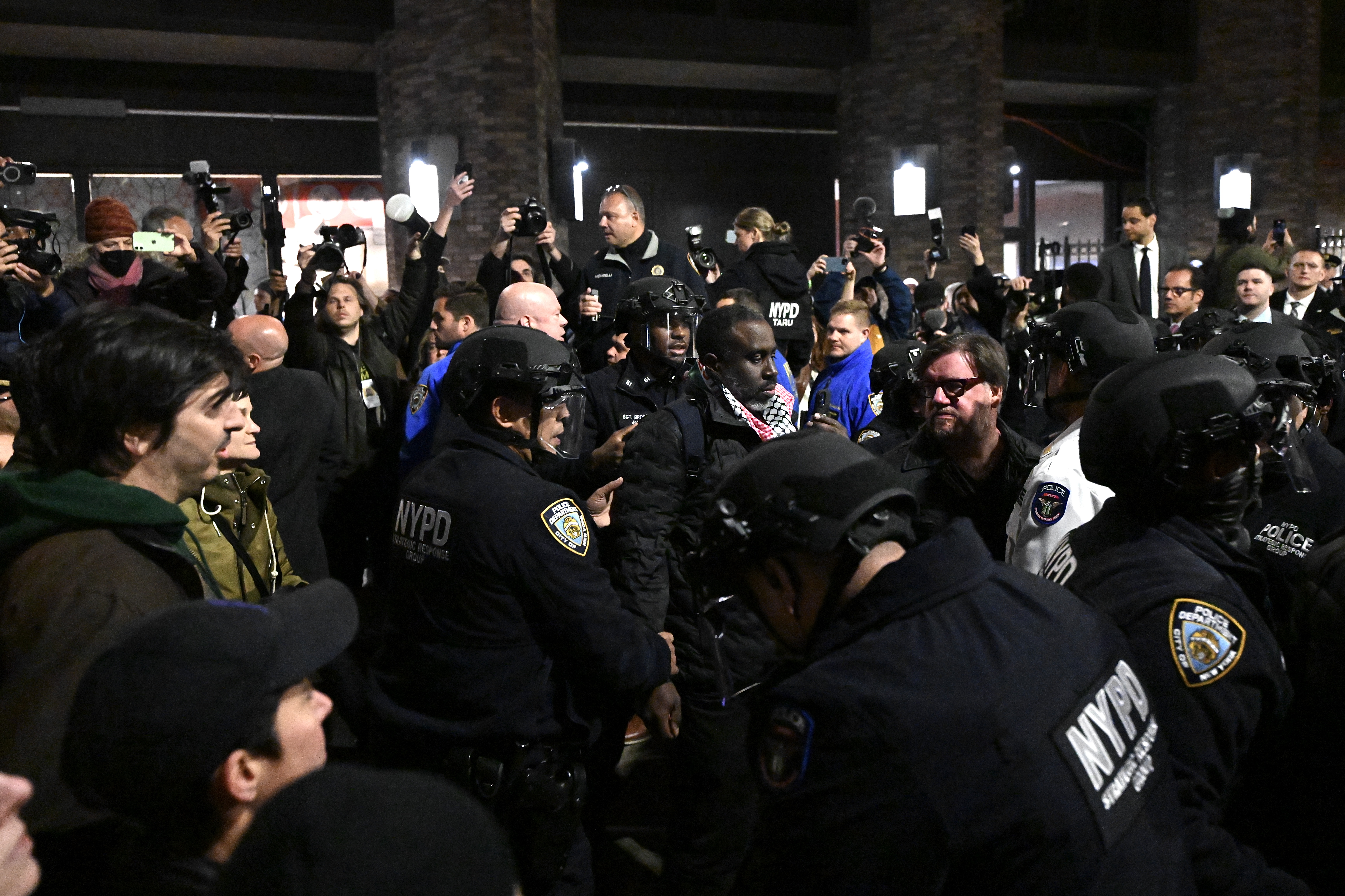 Over 100 students arrested amid pro-Palestinian protests on US campuses