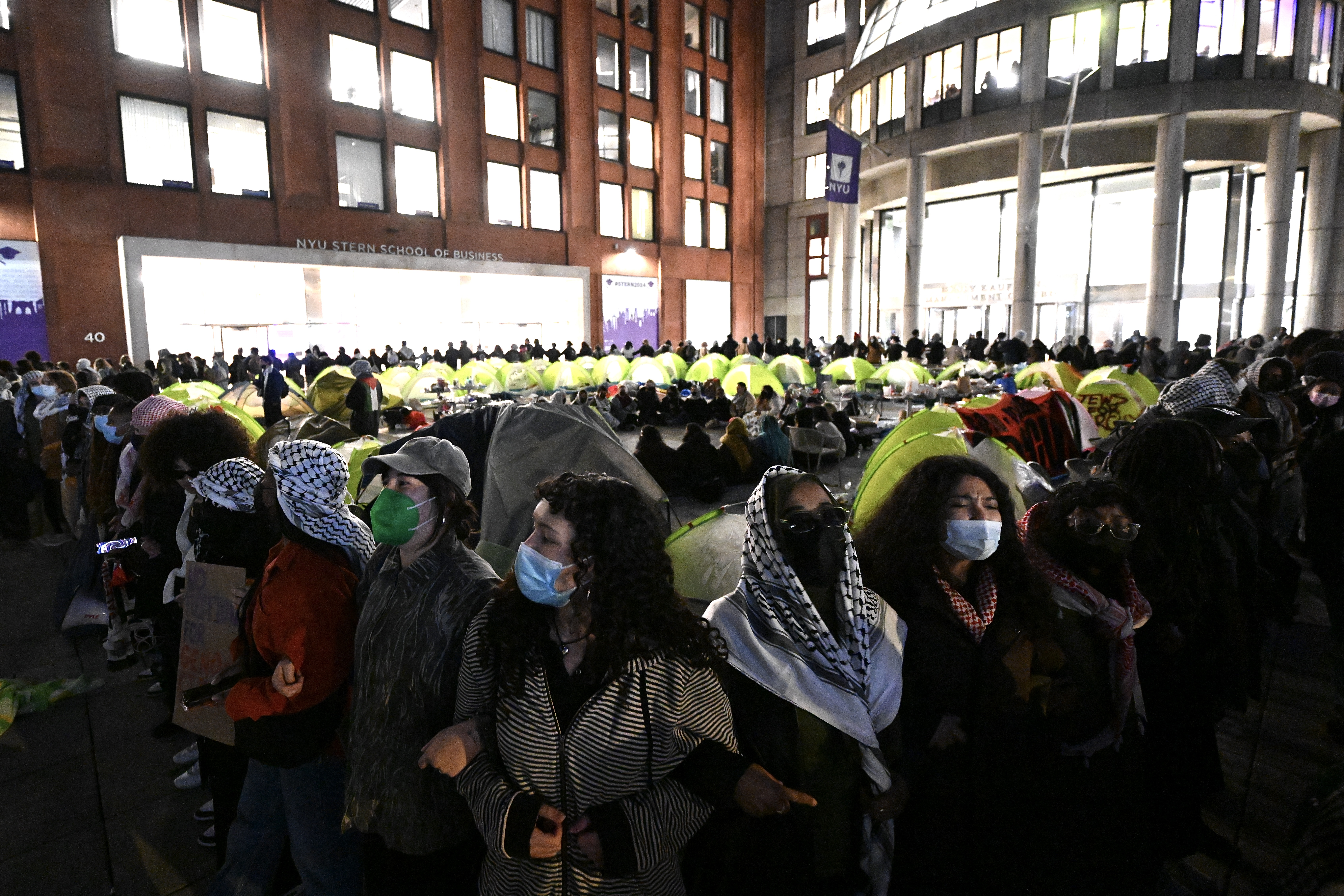 Over 100 students arrested amid pro-Palestinian protests on US campuses