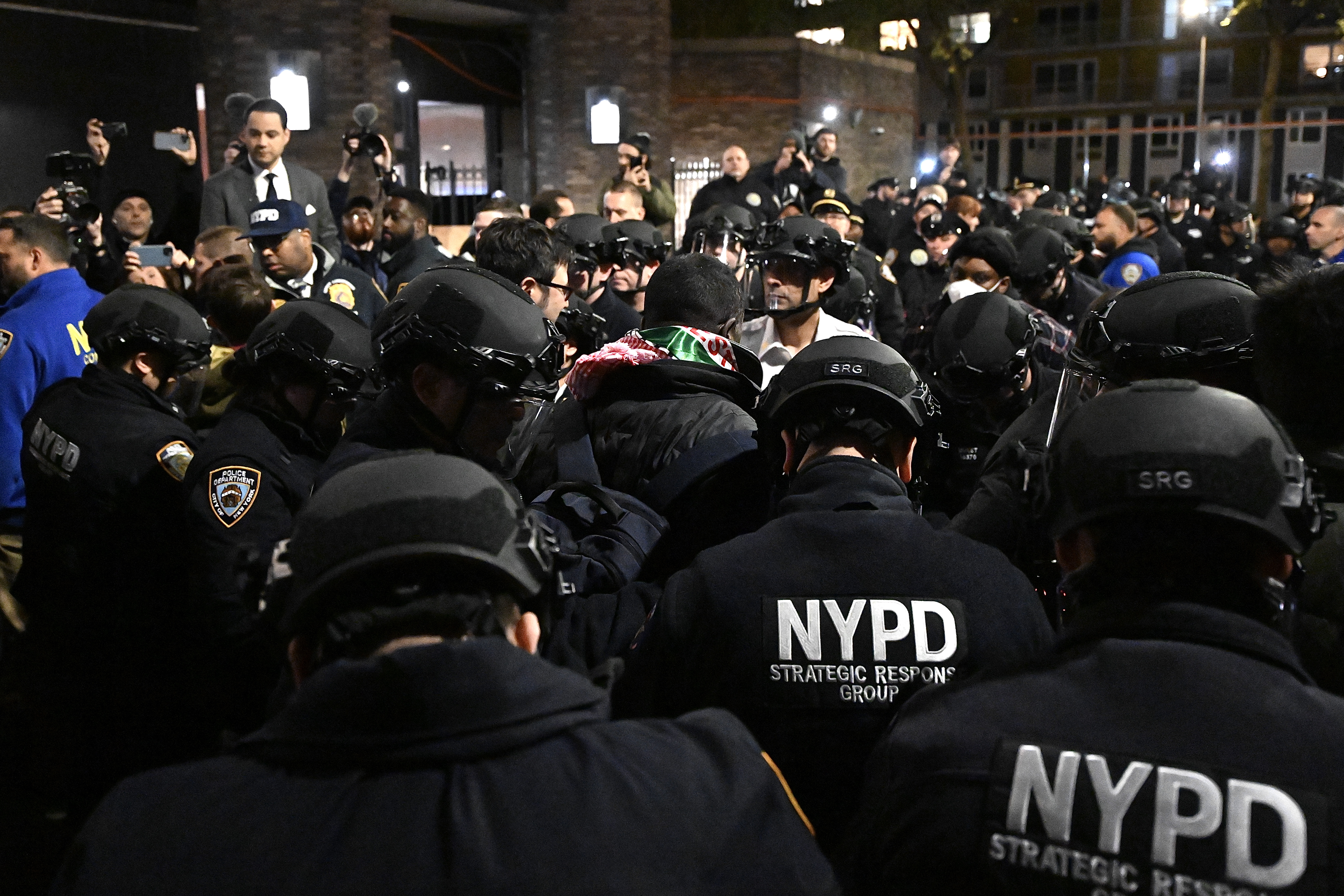 Over 100 students arrested amid pro-Palestinian protests on US campuses