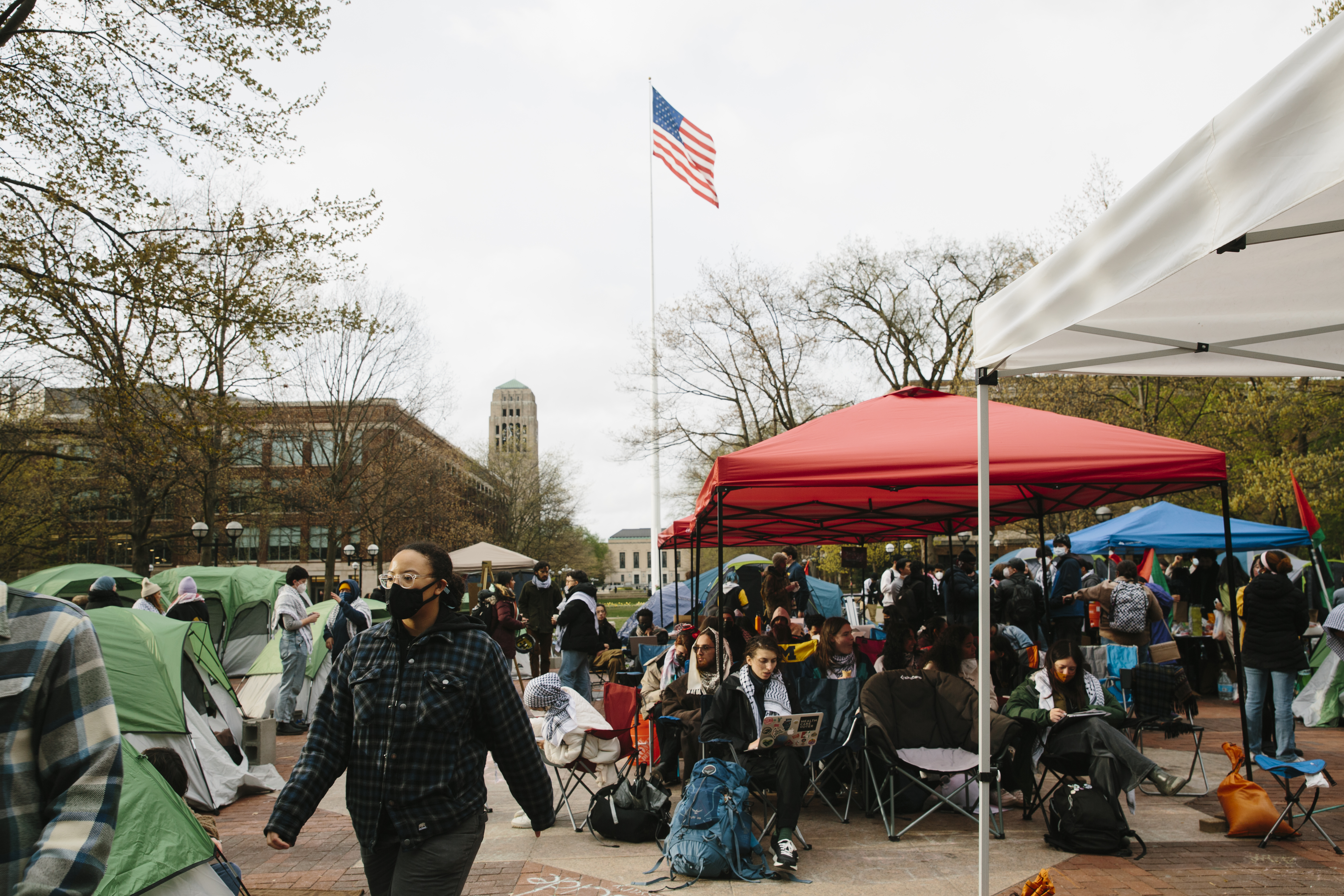 Columbia University's Gaza Solidarity Encampment enters day 7