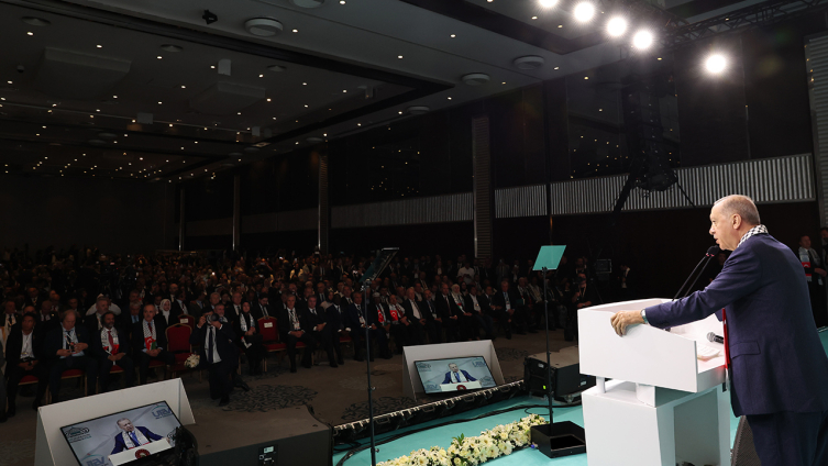 President Erdogan: US acts as Israel's protector