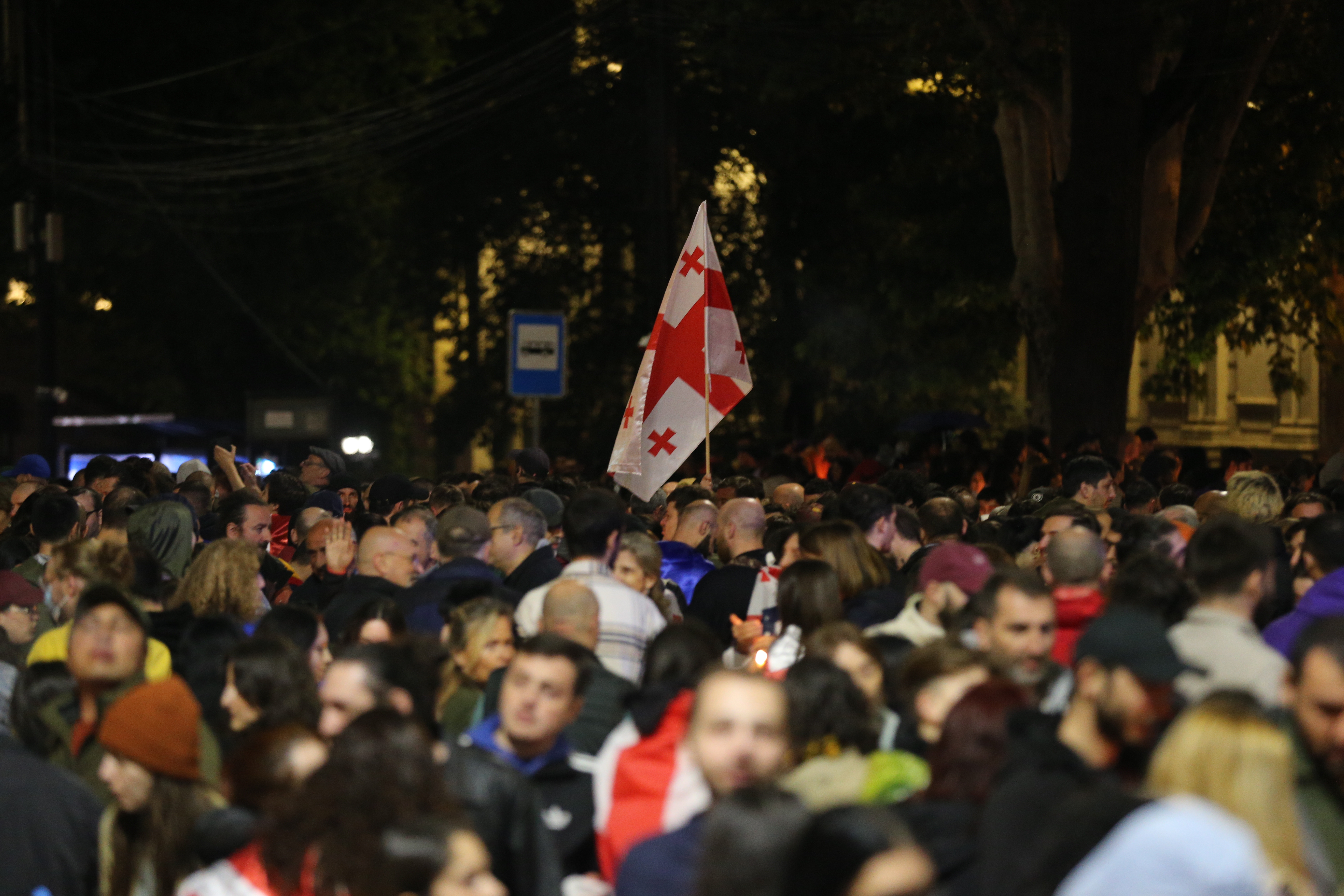 Demonstrations against 'transparency of foreign influence' rage in Georgia