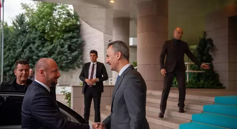 SSB head Gorgun and Poland's State Minister Siewiera meet